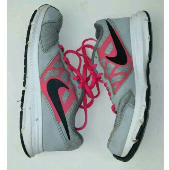 Nike Downshift 685167-007 Gray Pink Sneakers - Picture 6 of 8